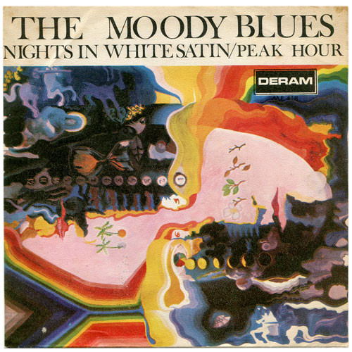The Moody Blues - Nights In White Satin / Peak Hour | Deram (ME 418) - main