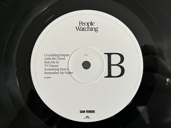 Sam Fender - People Watching | Polydor (5550322) - 4 Sam Fender - People Watching | Polydor (5550322) - 4