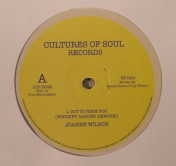 Joanne Wilson - Got To Have You | Cultures Of Soul Records (COS 503)