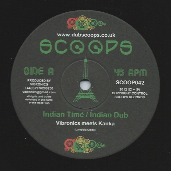 Vibronics Meets Kanka & O.B.F. - Indian Time / June Dub | Scoops (SCOOP042) - main