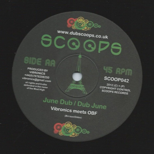 Vibronics Meets Kanka & O.B.F. - Indian Time / June Dub | Scoops (SCOOP042) - 2