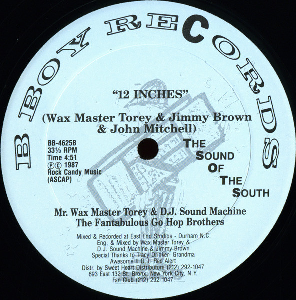 Mr. Wax Master Torey & DJ Sound Machine - 12 Inches The Hard Way | B-Boy Records (BB 4625) - 2
