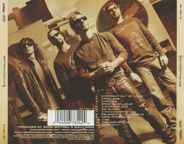 Godsmack - Faceless | Republic Records (067 854-2) - 2