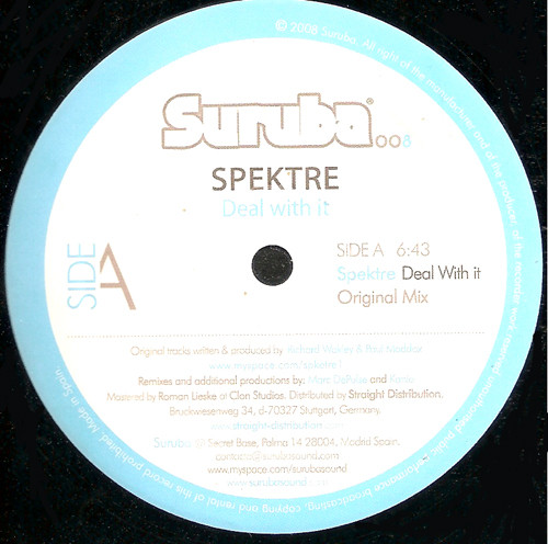 Spektre - Deal With It | Suruba Records (Suruba 008) - 2