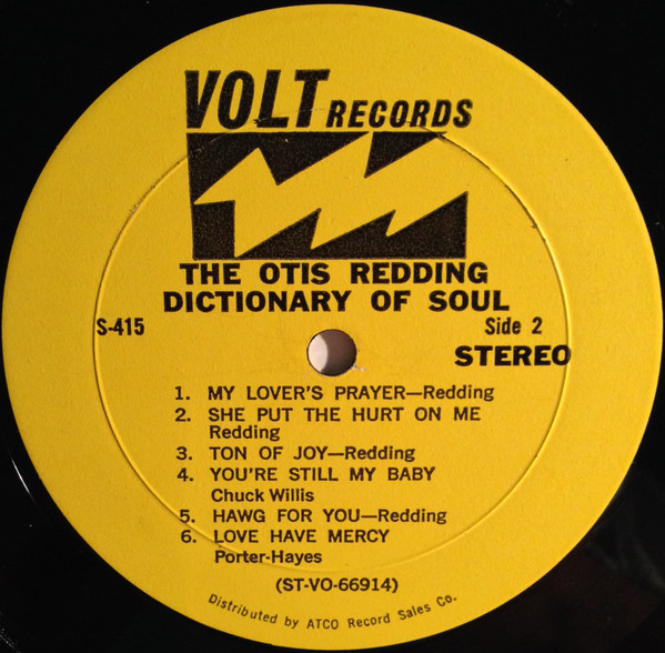 Otis Redding - The Otis Redding Dictionary Of Soul (Complete & Unbelievable) | Volt (S 415) - 4