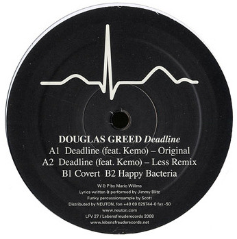 Douglas Greed - Deadline | Lebensfreude Records (LFV27) - main