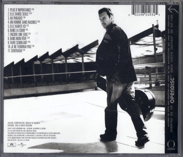 Gérald De Palmas - Un Homme Sans Racines | Polydor (982 493-4) - 2
