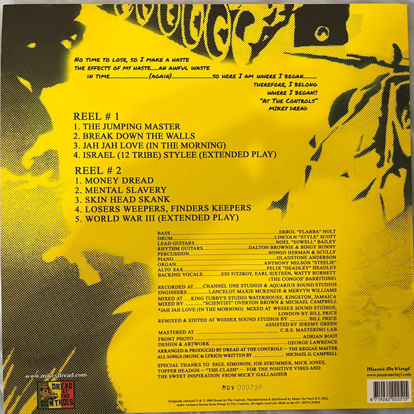 Mikey Dread - World War III | Music On Vinyl (MOVLP3029) - 2 Mikey Dread - World War III | Music On Vinyl (MOVLP3029) - 2