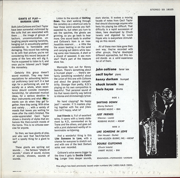 John Coltrane - Coltrane Time | Solid State Records (SS 18025) - 3