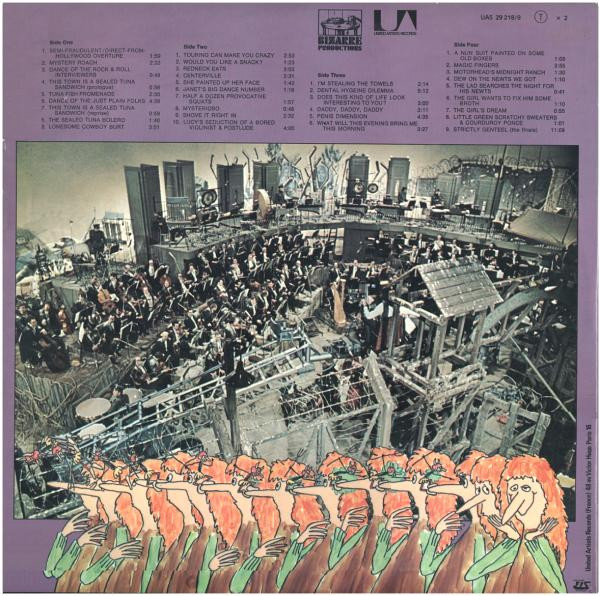 Frank Zappa - 200 Motels | United Artists Records (UAS 29 218/9) - 2 Frank Zappa - 200 Motels | United Artists Records (UAS 29 218/9) - 2