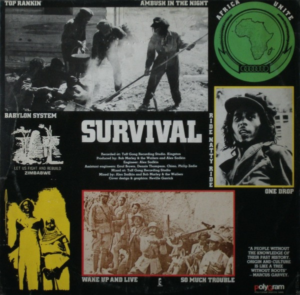 Bob Marley & The Wailers - Survival | Tuff Gong (5009 542)