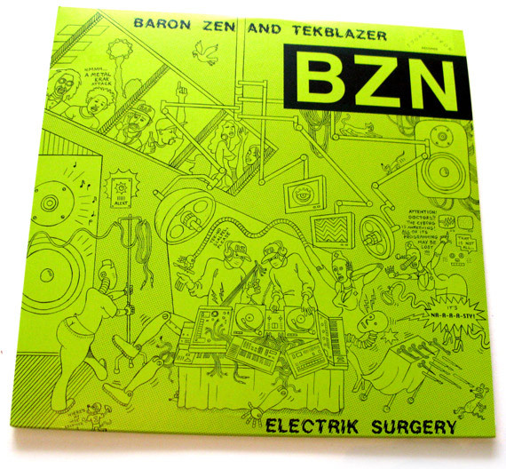 Baron Zen And Tek Blazer - Electrik Surgery | Stones Throw Records (STH2267) - main