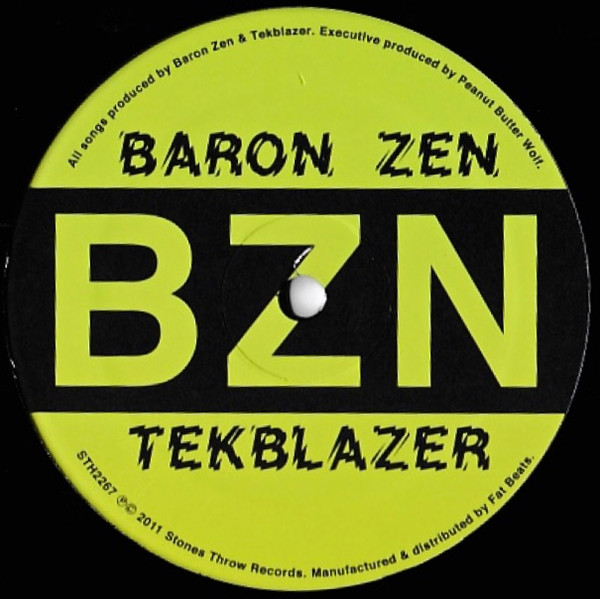 Baron Zen And Tek Blazer - Electrik Surgery | Stones Throw Records (STH2267) - 3