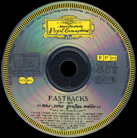 Fastbacks - Very, Very Powerful Motor | Popllama (PLCD-011) - 4 Fastbacks - Very, Very Powerful Motor | Popllama (PLCD-011) - 4