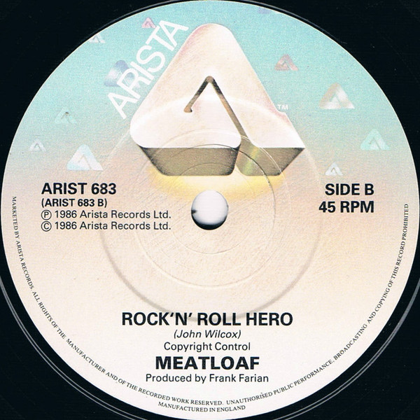 Meat Loaf - Getting Away With Murder | Arista (ARIST 683) - 4