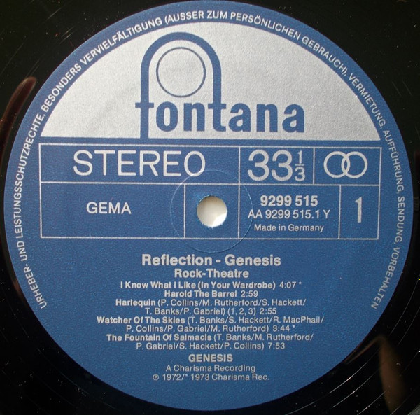 Genesis - Rock Theatre | Fontana (9299 515) - 3