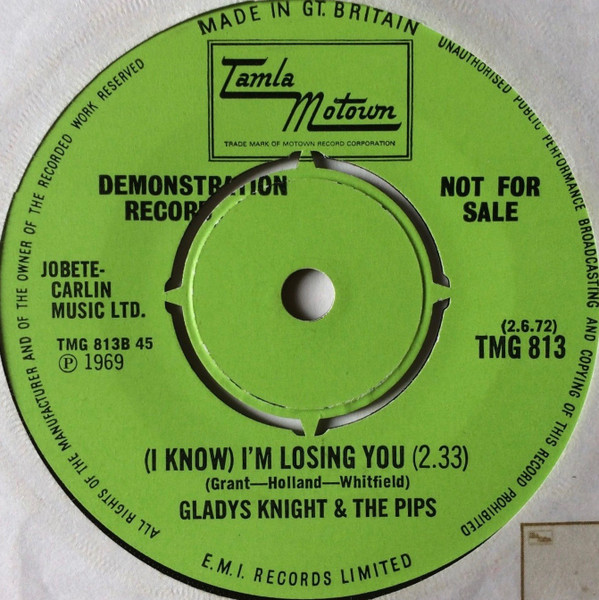 Gladys Knight And The Pips - Just Walk In My Shoes | Tamla Motown (TMG 813) - 2