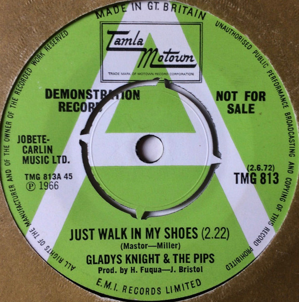 Gladys Knight And The Pips - Just Walk In My Shoes | Tamla Motown (TMG 813) - main