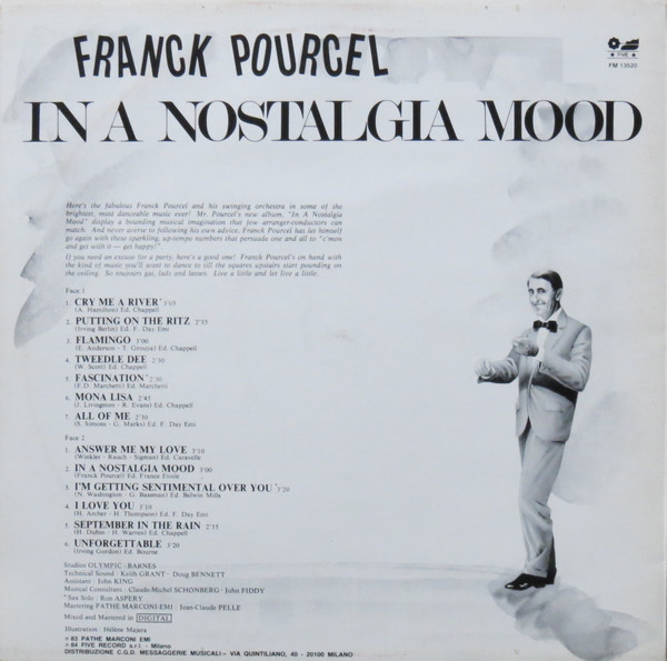Franck Pourcel - In A Nostalgia Mood | Five (FM 13520) - 2 Franck Pourcel - In A Nostalgia Mood | Five (FM 13520) - 2