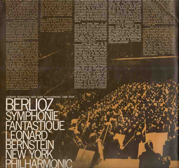 Hector Berlioz , Leonard Bernstein , New York Philharmonic - Symphonie Fantastique | CBS (SPR 21) - 2 Hector Berlioz , Leonard Bernstein , New York Philharmonic - Symphonie Fantastique | CBS (SPR 21) - 2