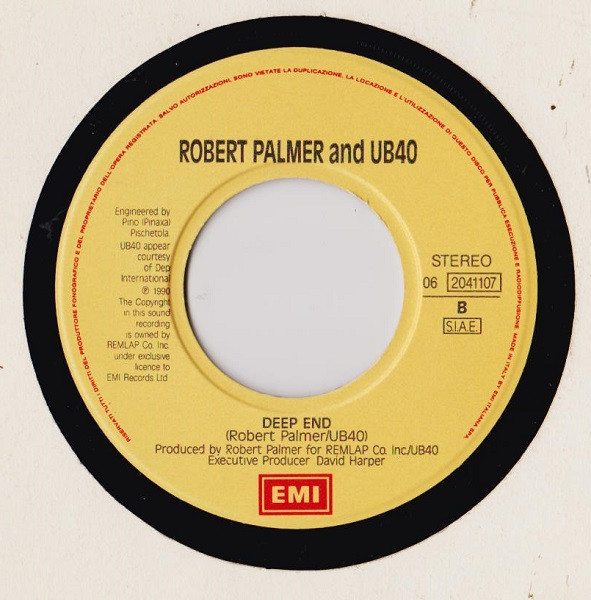 Robert Palmer And UB40 - I'll Be Your Baby Tonight | EMI (06 2041107) - 4