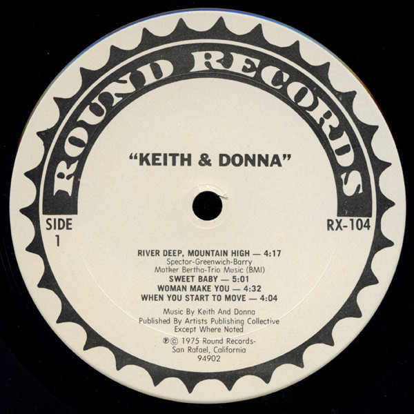 Keith Godchaux & Donna Godchaux - Keith & Donna | Round Records (RX-104) - 3 Keith Godchaux & Donna Godchaux - Keith & Donna | Round Records (RX-104) - 3