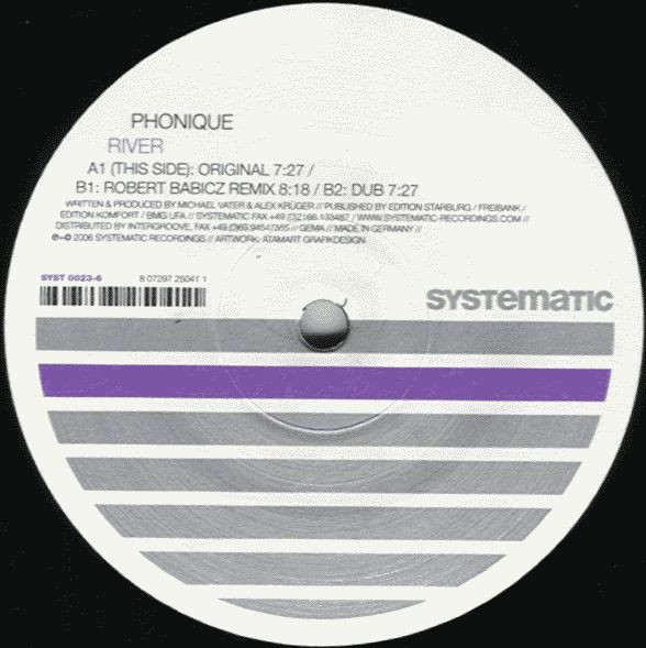 Phonique - River | Systematic (SYST 0023-6) - main Phonique - River | Systematic (SYST 0023-6) - main