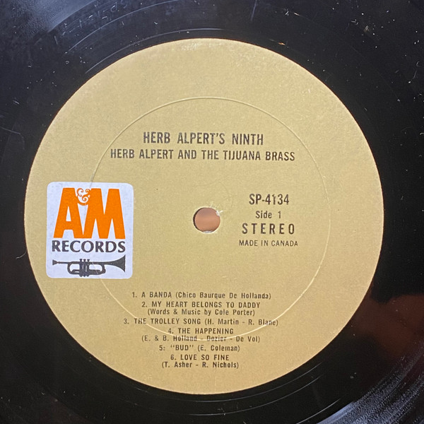 Herb Alpert & The Tijuana Brass - Herb Alpert's Ninth | A&M Records (SP 4134) - 3 Herb Alpert & The Tijuana Brass - Herb Alpert's Ninth | A&M Records (SP 4134) - 3