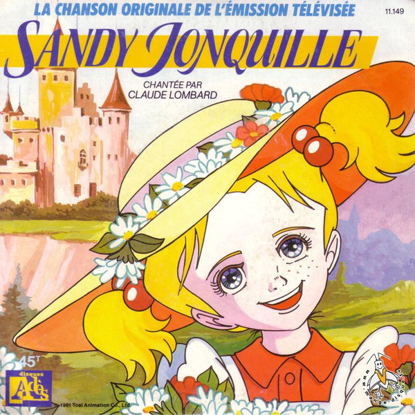 Claude Lombard - Sandy Jonquille | Disques Adès (11.149) - main Claude Lombard - Sandy Jonquille | Disques Adès (11.149) - main