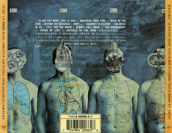 Enigma - Le Roi Est Mort, Vive Le Roi! | Virgin (7243 8 42066 2 8) - 2