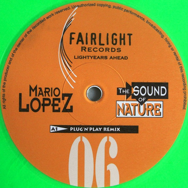 Mario Lopez - The Sound Of Nature | Fairlight Records (FR06) - main
