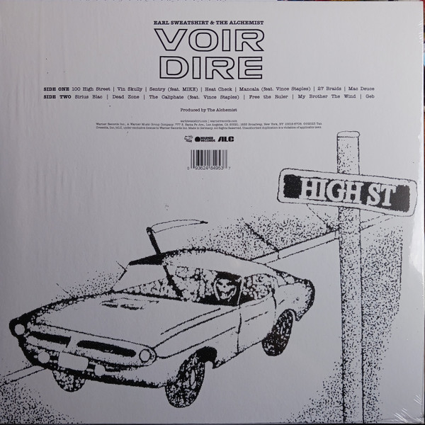 Earl Sweatshirt & Alchemist - Voir Dire | Tan Cressida (093624849537) - 2