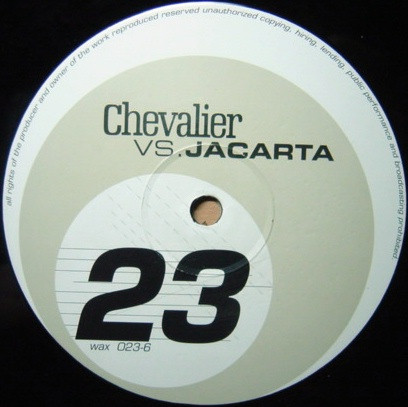 John Chevalier vs. Jan Jacarta - Optical Field | Phuture Wax (WAX 023-6) - 2