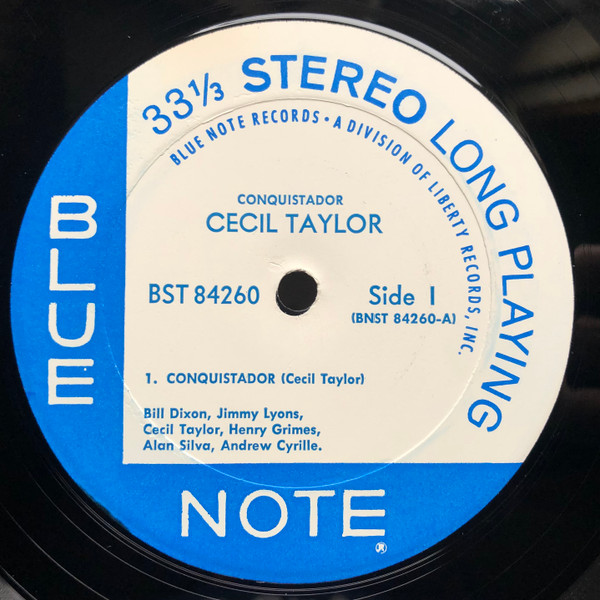 Cecil Taylor - Conquistador! | Blue Note (BST 84260) - 3
