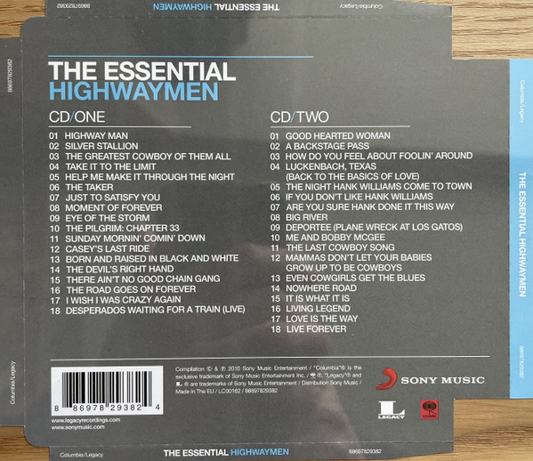 The Highwaymen - The Essential Highwaymen | Columbia (88697829382) - 2