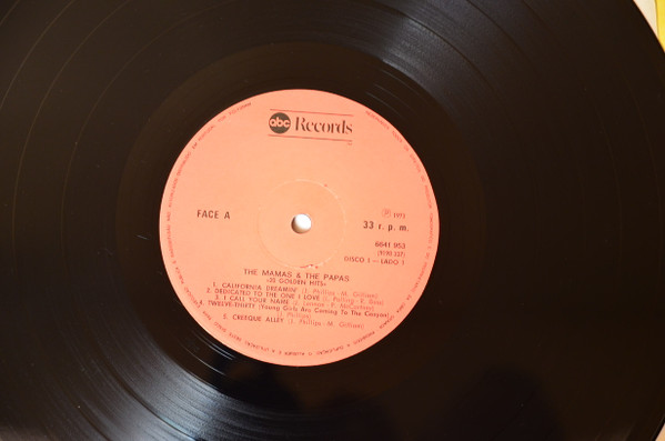 The Mamas & The Papas - 20 Golden Hits | ABC Records (6641953) - 3