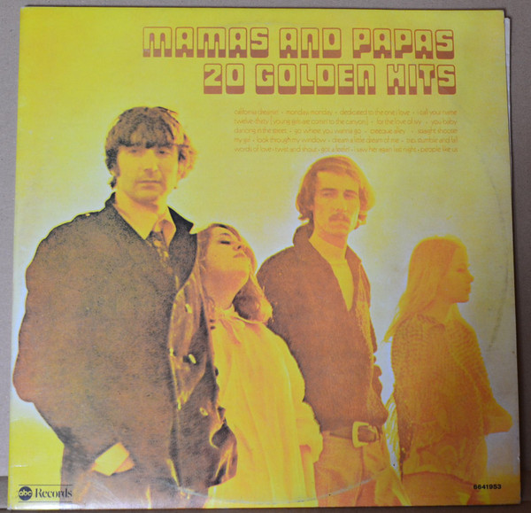The Mamas & The Papas - 20 Golden Hits | ABC Records (6641953)