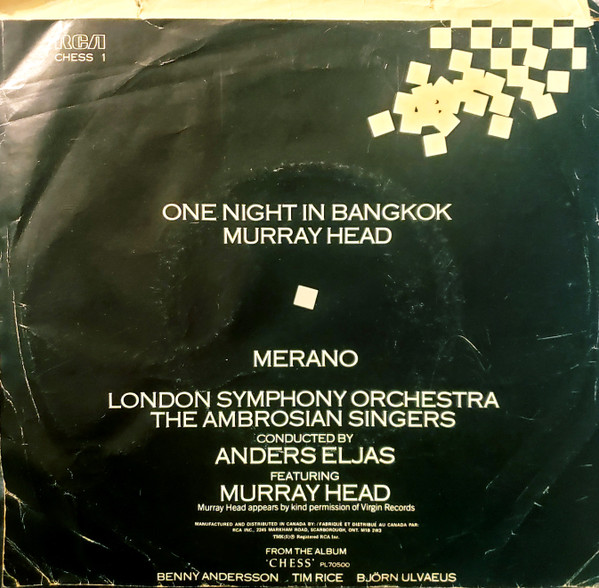 Murray Head - One Night In Bangkok (7") [Vinyl] | Chess (CHESS-1) - 2