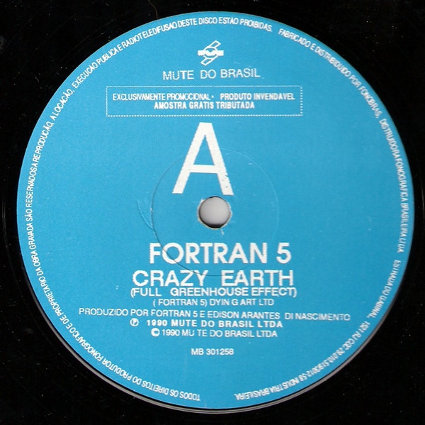 Fortran 5 - Crazy Earth | Mute (MB 301258) - 3