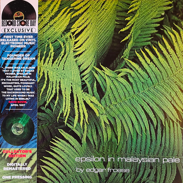 Edgar Froese - Epsilon In Malaysian Pale | Culture Factory (783 505) - main Edgar Froese - Epsilon In Malaysian Pale | Culture Factory (783 505) - main