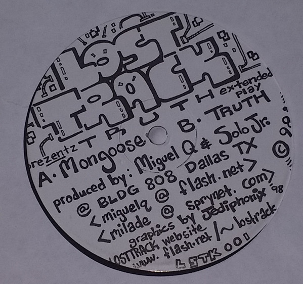 Miguel Q & Solo Jr. - Mongoose/Truth | Lostrack Records (LSTK001) - main