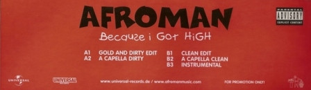 Afroman - Because I Got High | Universal Records (none) - 2