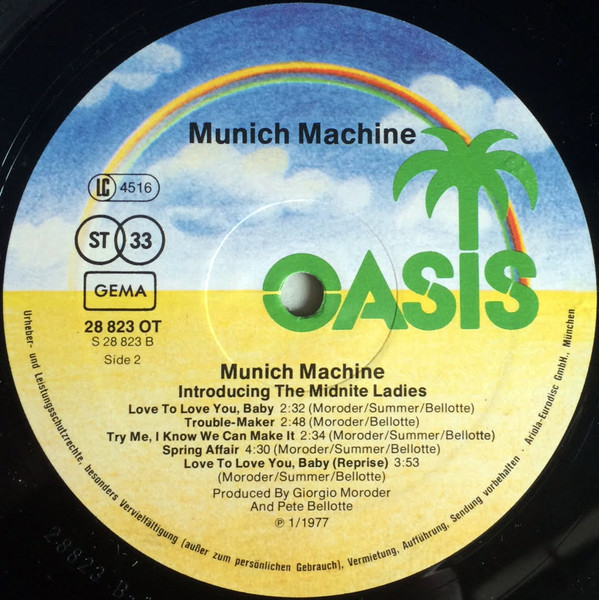 Munich Machine Introducing The Midnite Ladies - Munich Machine | Oasis (28 823 OT) - 4