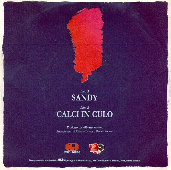 Adriano Pappalardo - Sandy | CGD (CGD 10810) - 2