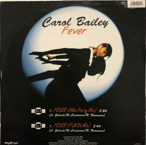 Carol Bailey - Fever | Scorpio Music (192 031-1) - 3 Carol Bailey - Fever | Scorpio Music (192 031-1) - 3