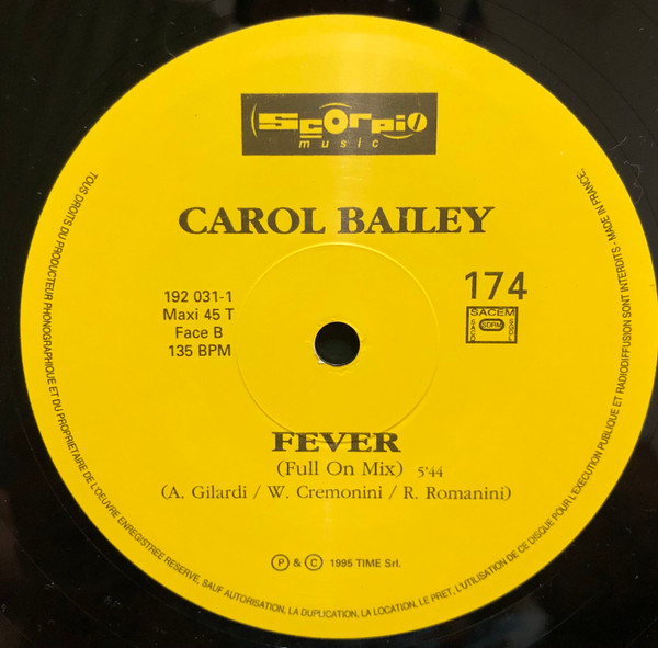 Carol Bailey - Fever | Scorpio Music (192 031-1) - 4 Carol Bailey - Fever | Scorpio Music (192 031-1) - 4