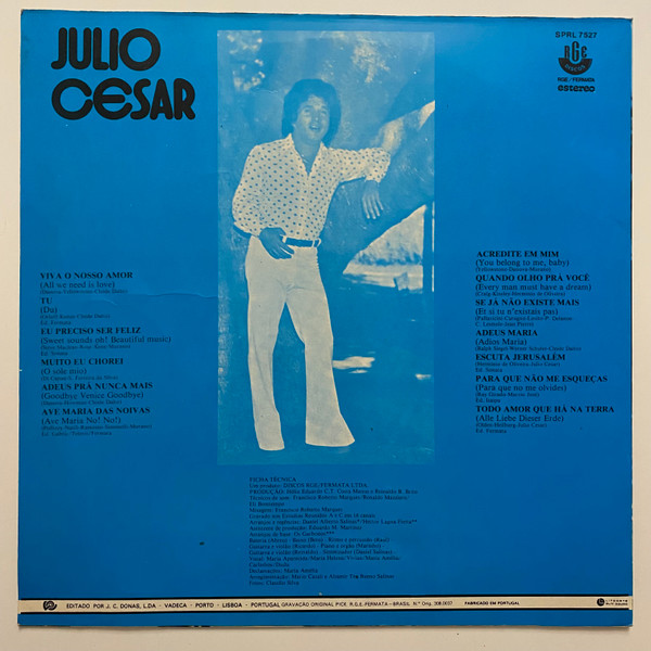 Julio Cesar - Julio Cesar | RGE (SPRL 7527) - 2