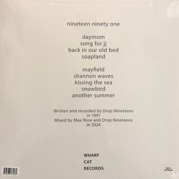 Drop Nineteens - 1991 | Wharf Cat Records (WCR 191) - 2