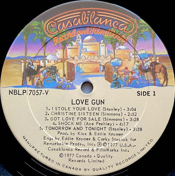 Kiss - Love Gun | Casablanca (NBLP 7057-V) - 3