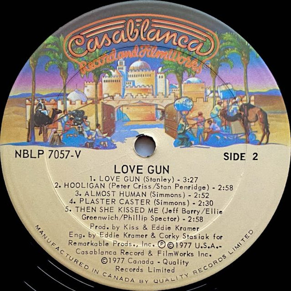 Kiss - Love Gun | Casablanca (NBLP 7057-V) - 4